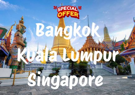 ÖZEL tur Bangkok + kuala lumpur +Singapore 6 Gece + 7 Gun